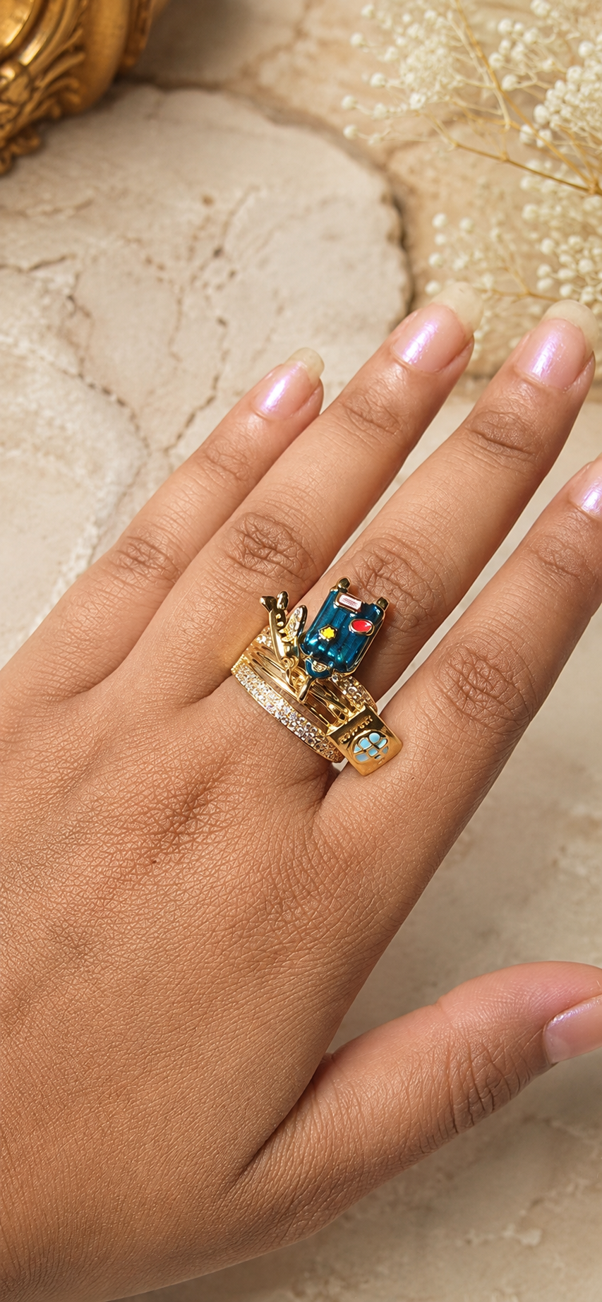 Storybook Charm Ring