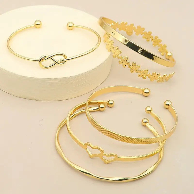 Charm Bracelet Set of 6