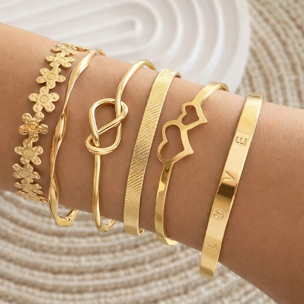 Charm Bracelet Set of 6