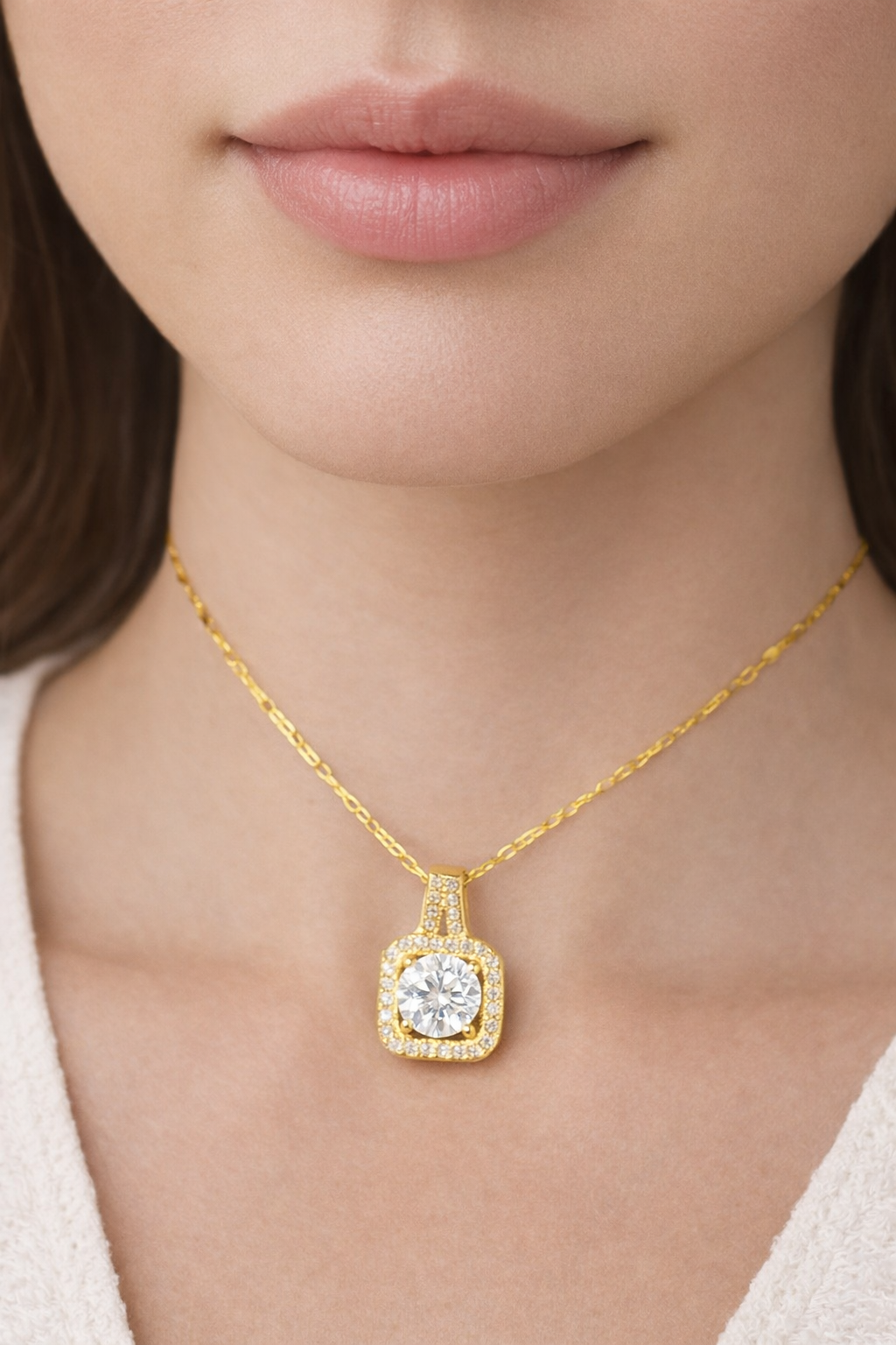 Halo Grace Pendant