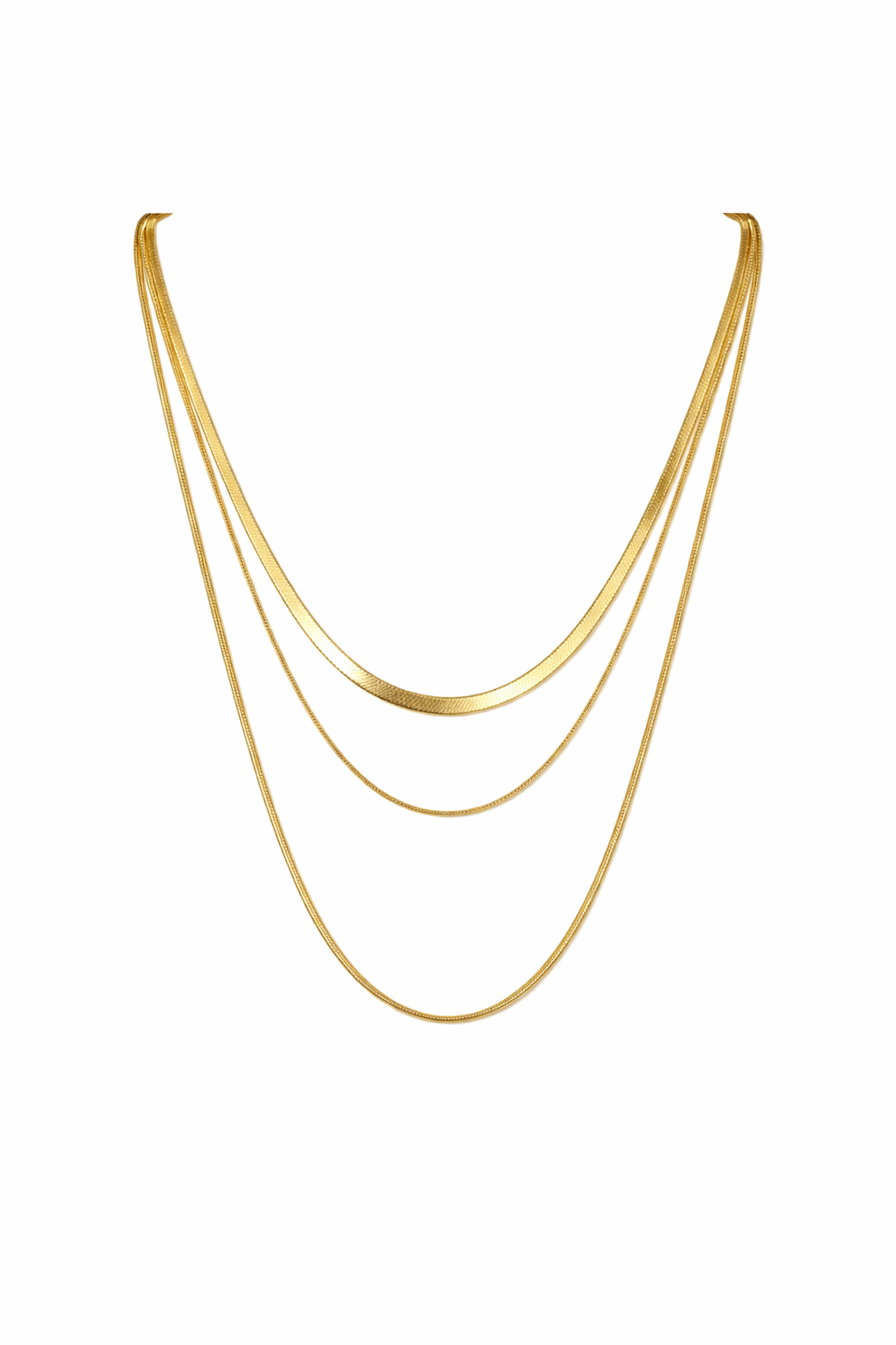 3 Layered Snake Chain