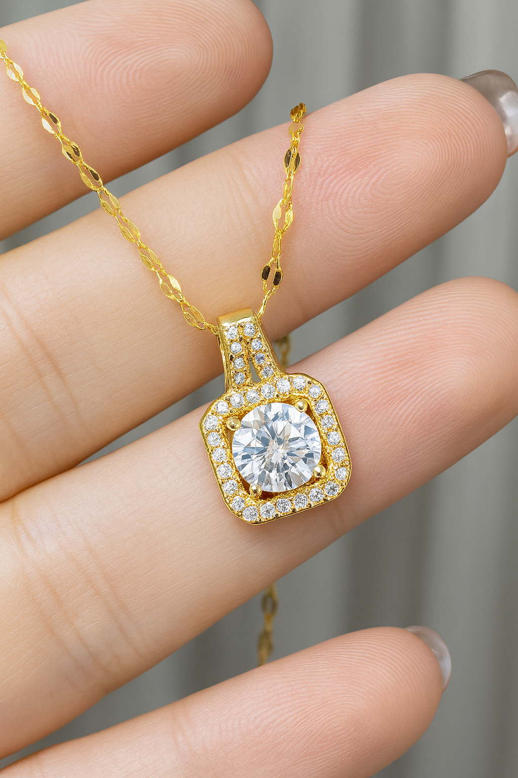 Halo Grace Pendant