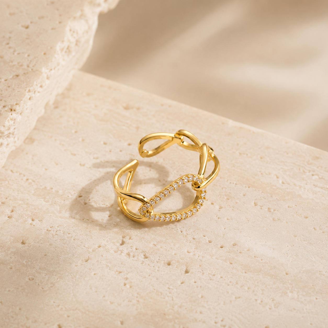 Infinity Link Ring