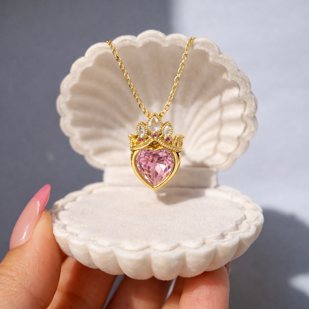Rapunzel Inspired Heart Pendant