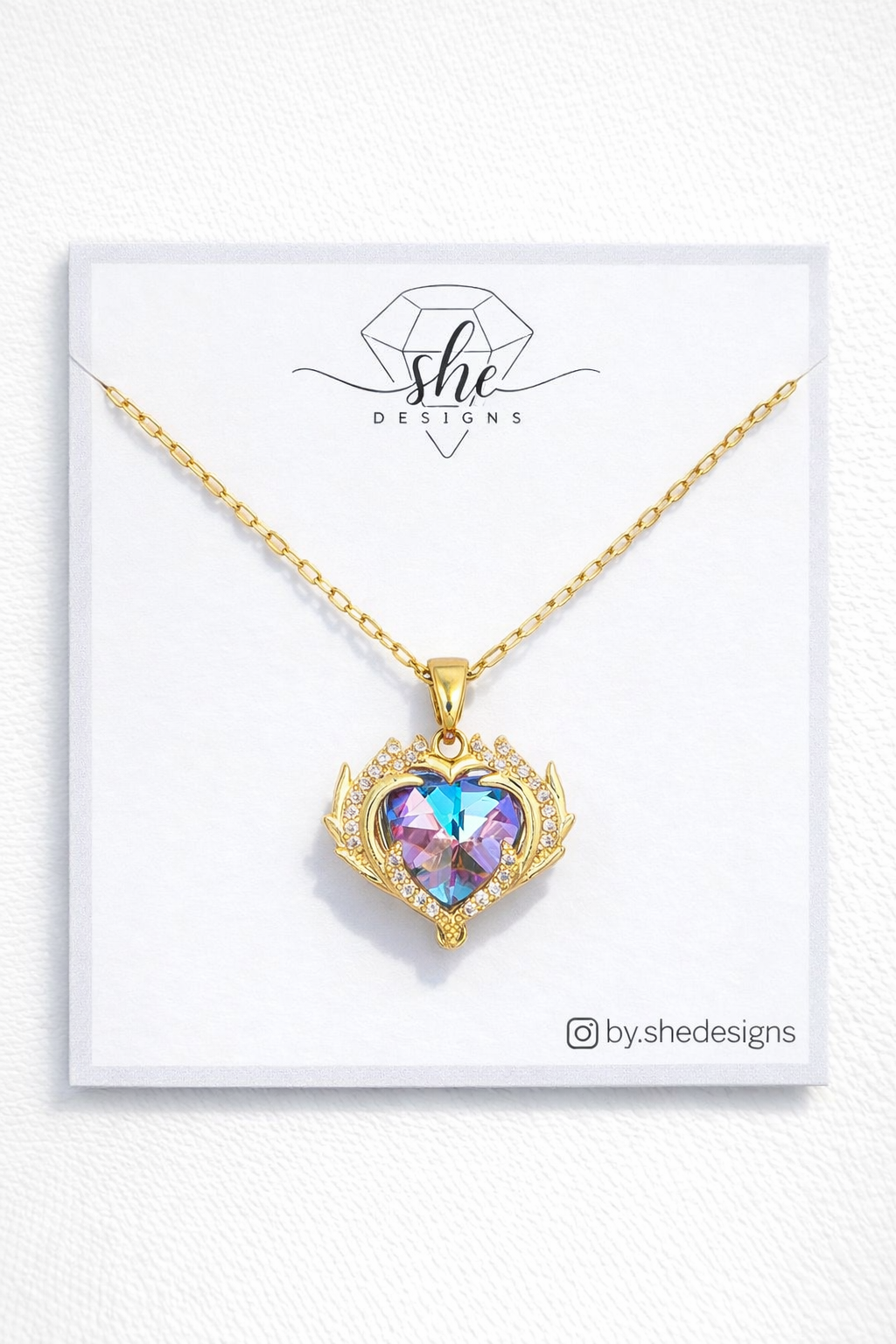 Prism Heart Necklace