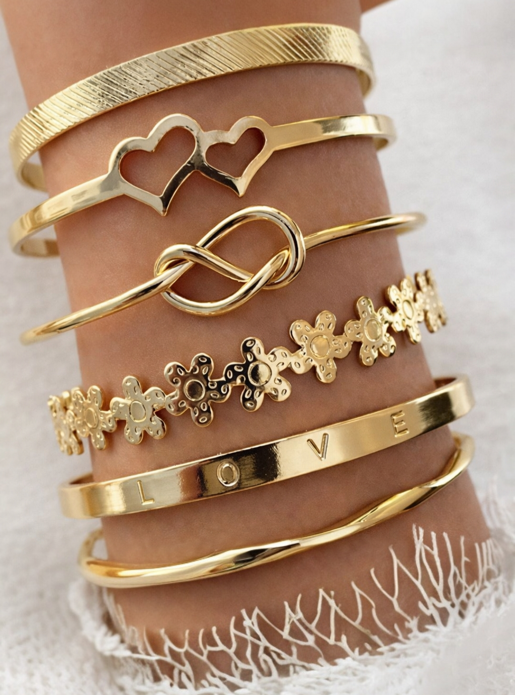 Charm Bracelet Set of 6
