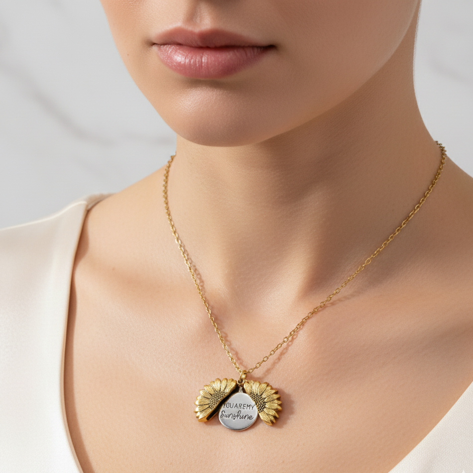 Sunflower Locket
