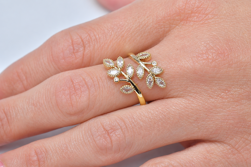 Leaf Wrap Ring