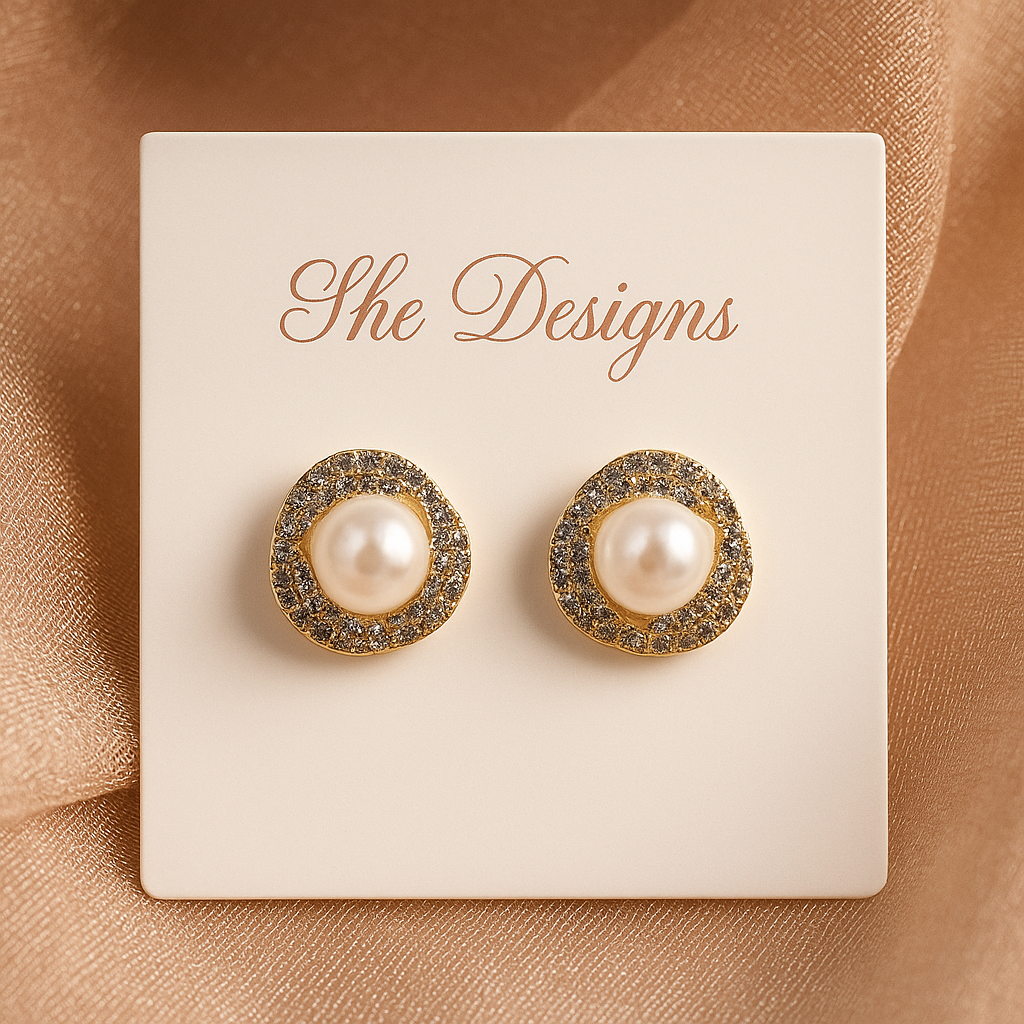 Pearl Whisper Studs