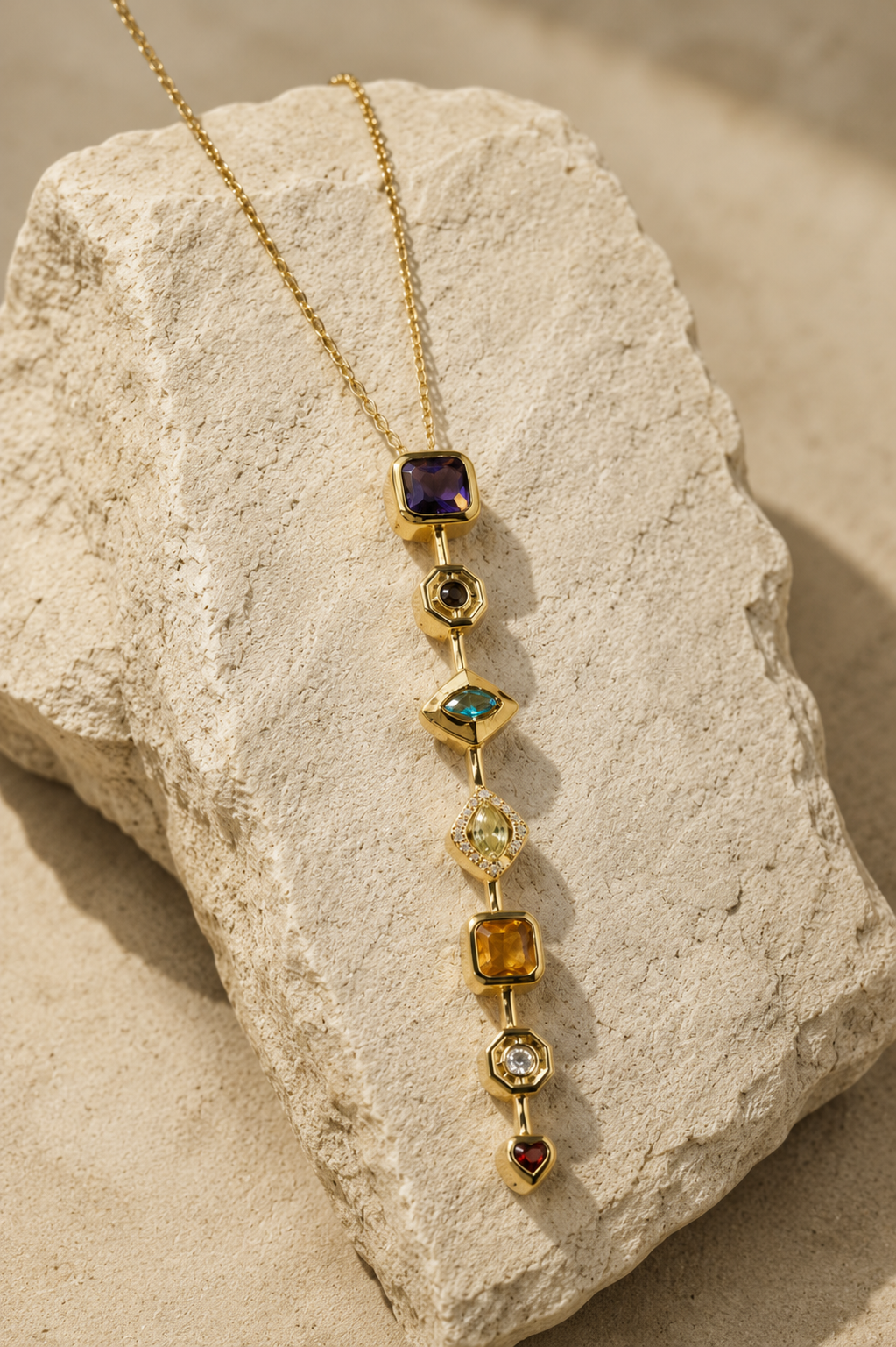 Gem Trail Necklace