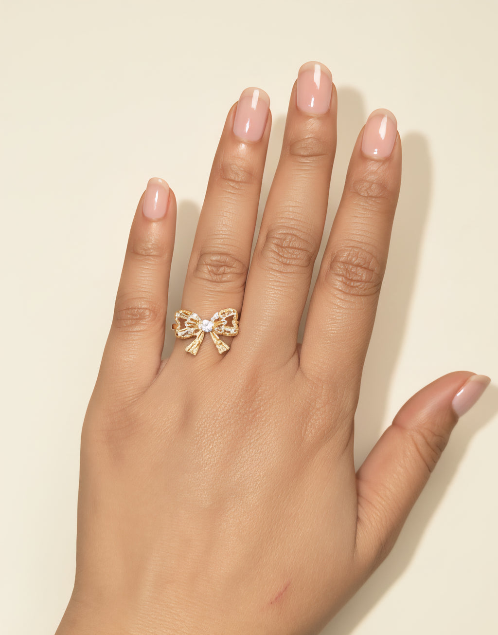 Elegant Bow Ring