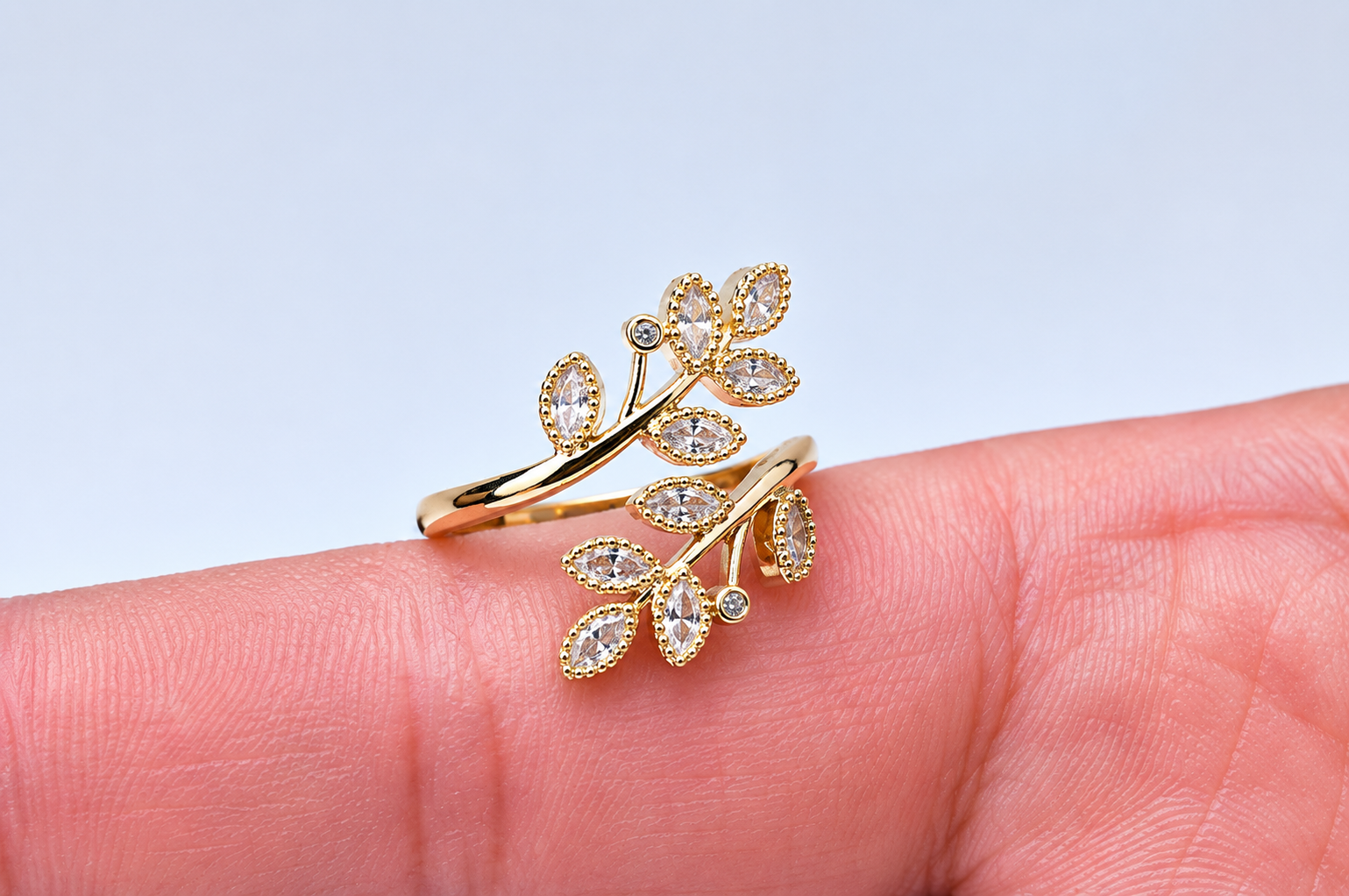 Leaf Wrap Ring