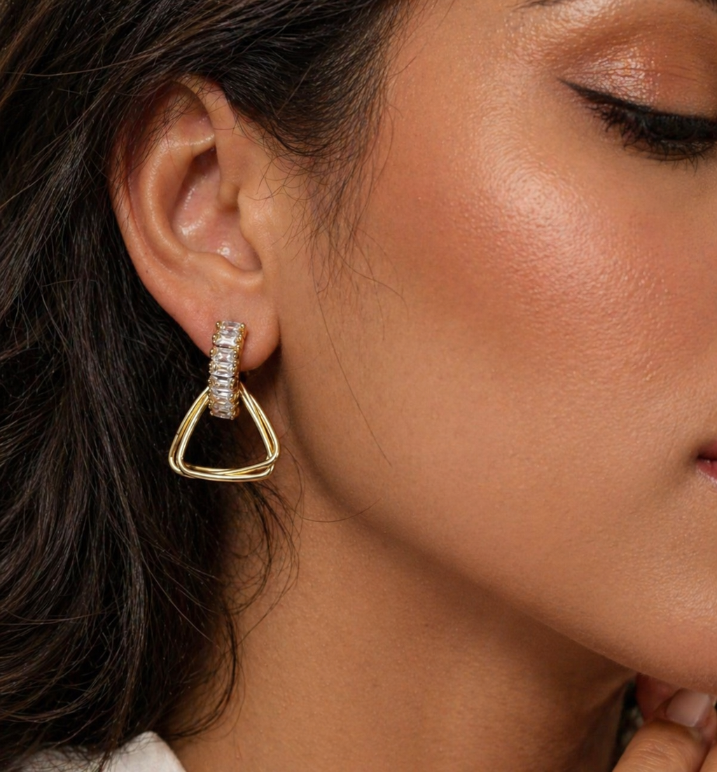 Crystal Geometric Hoops