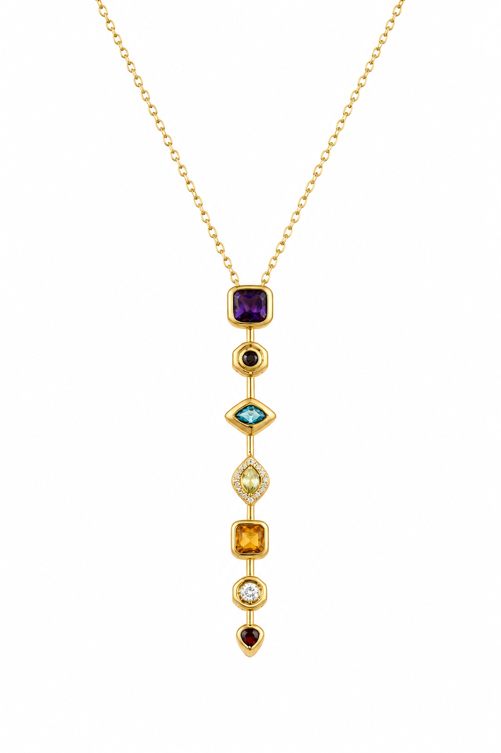 Gem Trail Necklace