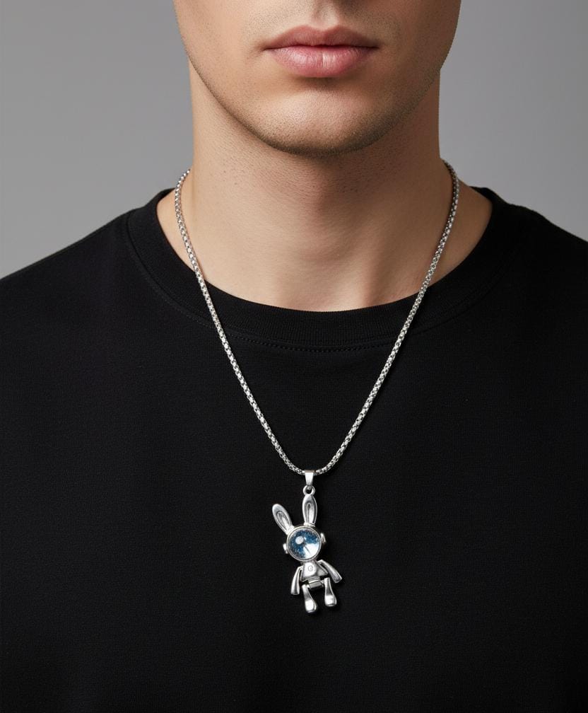 Space Bunny Pendant