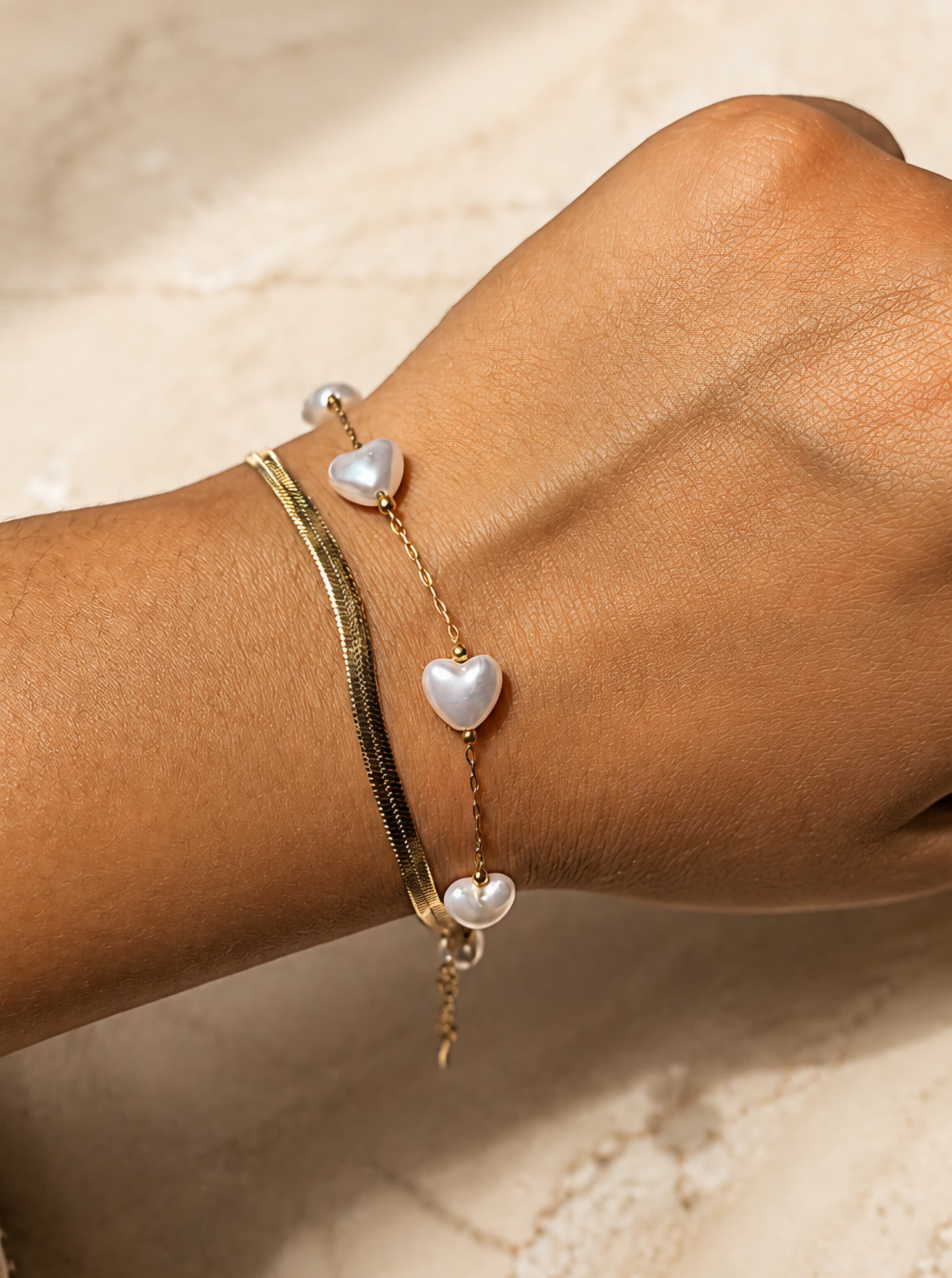 Pearl Charm Luxe Bracelet