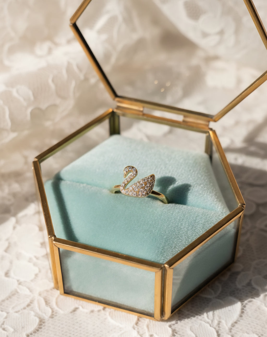 Lucky Swan Ring