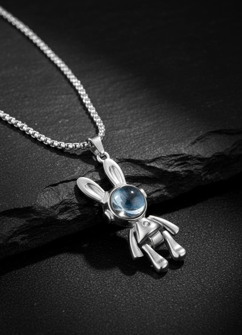 Space Bunny Pendant