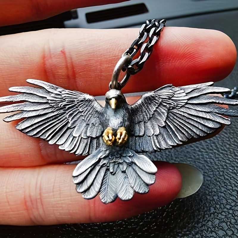 Stainless Steel Eagle Pendant