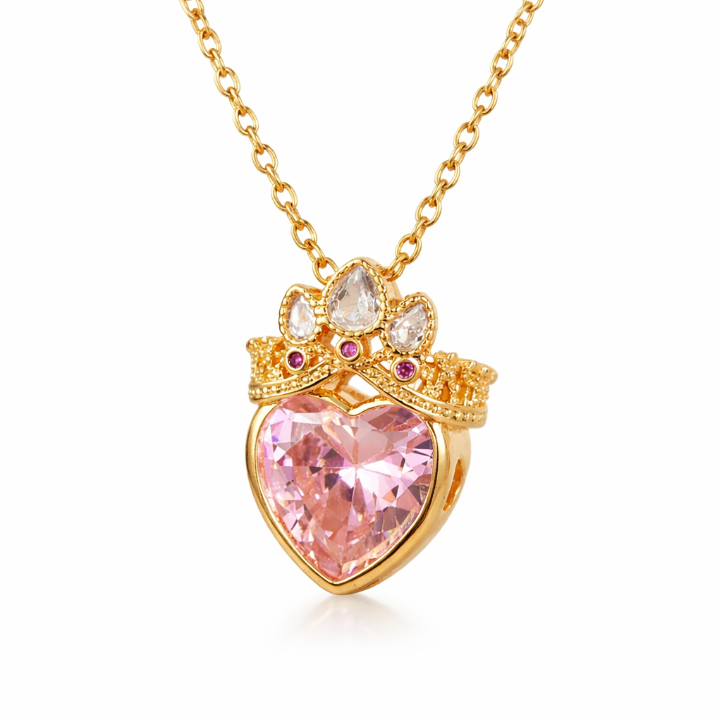 Rapunzel Inspired Heart Pendant