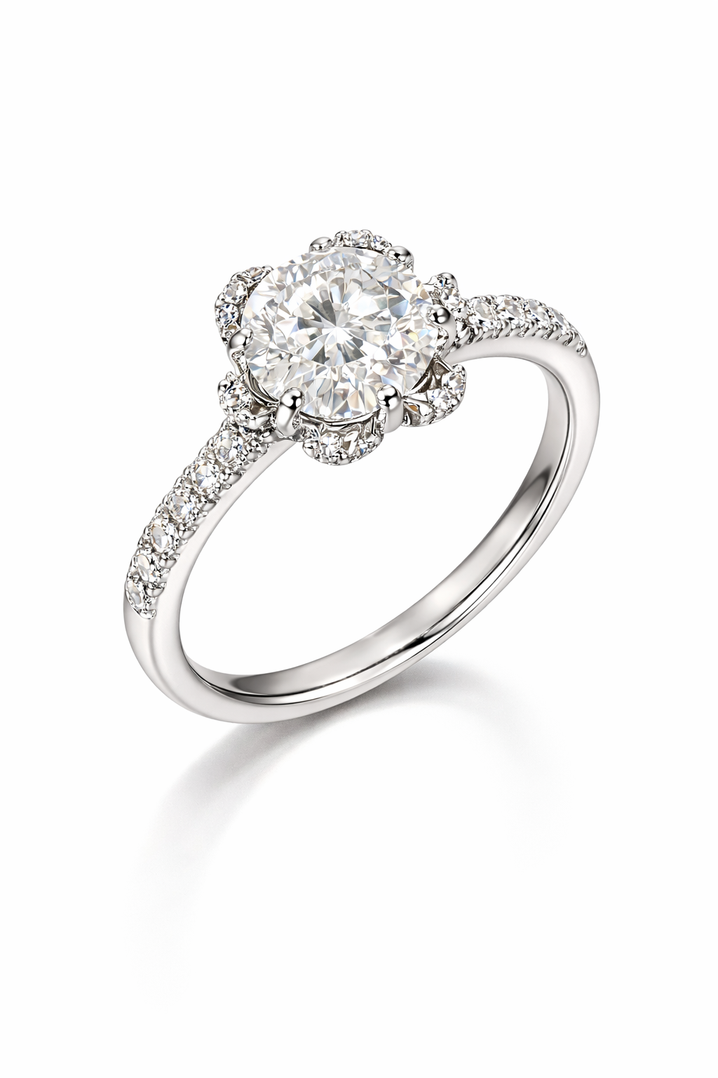 Snow Petal Ring