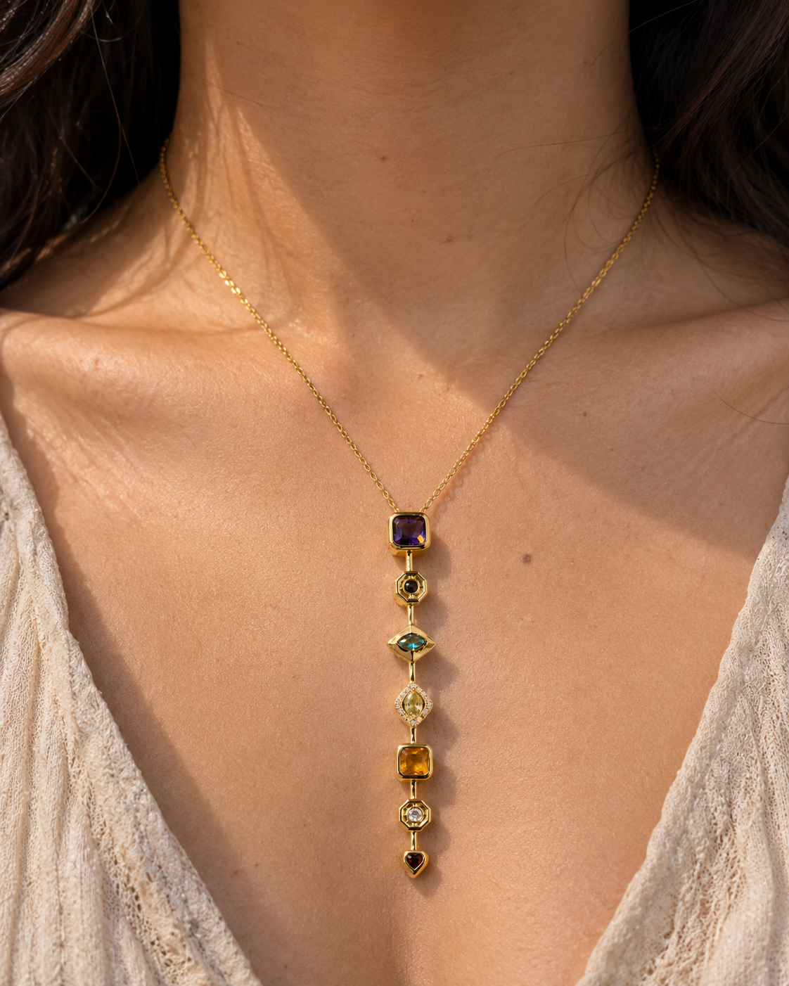 Gem Trail Necklace